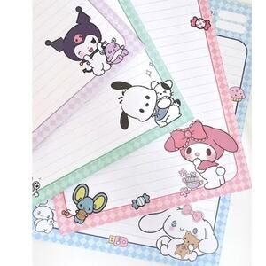 #6793 Hello Kitty & Friends - Kuromi notepad paper 30 sheet sheets